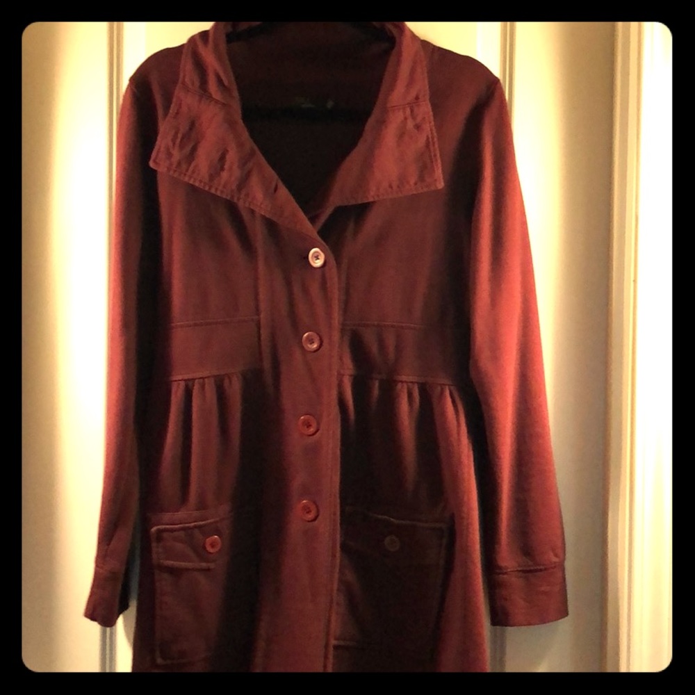 Prana knit coat dress